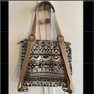Sakroots peace Saddleback backpack Sakroots Multi Color Convertible Peace bird | Mercari main image 4